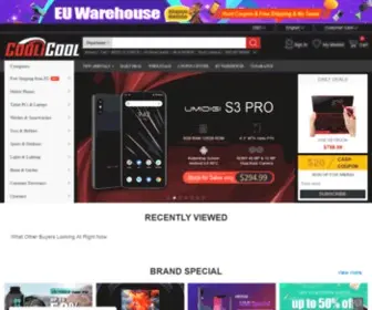 Coolicool.com(China electronics) Screenshot