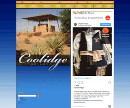 Coolidgeaz.com(AZ ) Screenshot