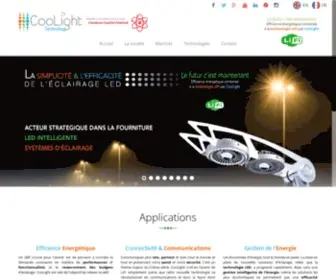 Coolight.fr(Catalysis Technology France) Screenshot