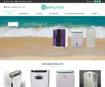 Coolingmate.com(Cooling Mate) Screenshot