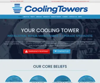 Coolingtowersllc.com(Cooling Tower Repair) Screenshot