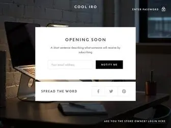 Cooliro.com(Cool Iro) Screenshot