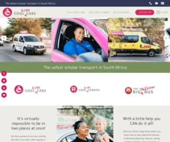 Coolkidscabs.co.za(Cool (Kids’) Cabs) Screenshot