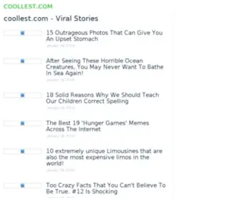 Coollest.com(Coollest) Screenshot
