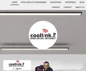 Coollink.ng(Internet Ka Band Broadband Africa Nigeria Satellite Fiber Wireless Wifi) Screenshot