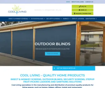 Coolliving.co.za(Insect and monkey screens) Screenshot
