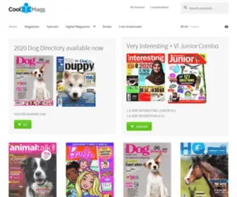 Coolmags.co.za(Magazines that surprise) Screenshot