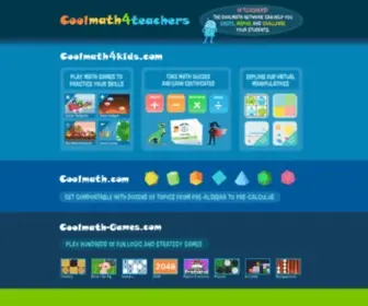 Coolmath4Teachers.com(Cool Math 4 Teachers) Screenshot