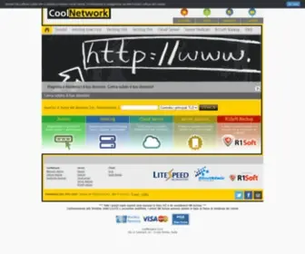 Coolnetwork.it(Servizi Web hosting) Screenshot