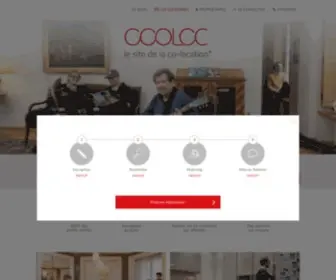 Cooloc.com(Colocataire, colocation, logement contre services) Screenshot