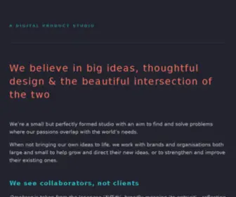 Coolography.co.uk(A creative consultancy dedicated to cool) Screenshot