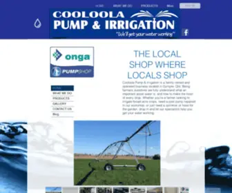 Cooloolapumps.com.au(Cooloola Pump & Irrigation) Screenshot