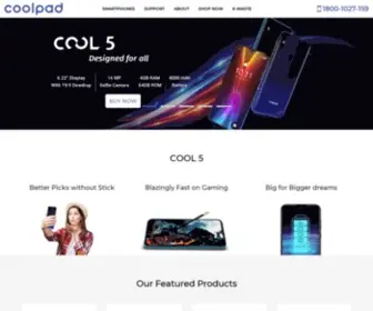 Coolpadindia.com(COOLPAD) Screenshot