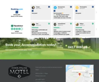Coolpalms.com.au(Cool Palms Motel) Screenshot
