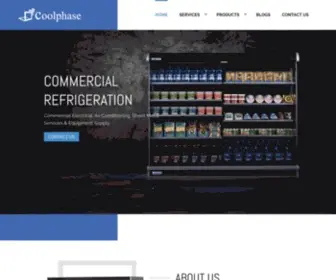 Coolphase.com.au(Commercial Refrigeration & Fridge Hire Gold Coast) Screenshot
