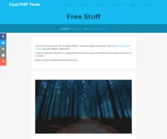 Coolphptools.com(Cool PHP Tools) Screenshot