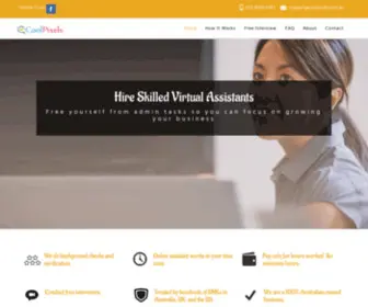 Coolpixels.com.au(Virtual Assistant Provider) Screenshot