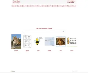 Coolpun.com(Cool Pun) Screenshot