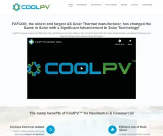 CoolpVsolar.com(Solar Energy Perfected) Screenshot