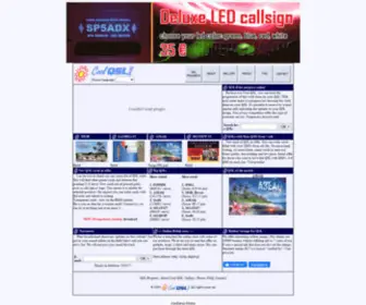 CoolqSL.com(Cool QSL) Screenshot