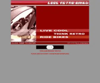 Coolretrobikes.com(Cool Retro Bikes ENTER) Screenshot