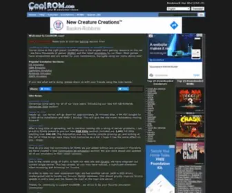 Coolrom.co.uk(Play Retro Games on Your Computer or Mobile Device) Screenshot