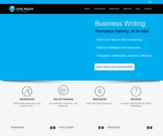 Coolrules.com(Writing Workshops Adelaide) Screenshot