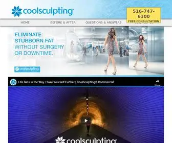 Coolsculptli.com(The new way to freeze your fat away) Screenshot