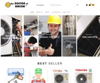 Coolserve.com(Aircon service and repair) Screenshot