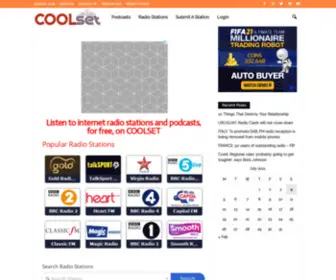 Coolset.net(Listen Free Online Best Internet Radio Stations) Screenshot