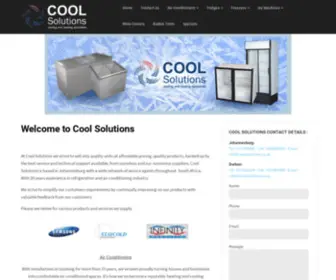 Coolsolutions.co.za(Cool Solutions) Screenshot