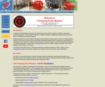 Coolspringpowermuseum.org(Coolspring Power Museum) Screenshot