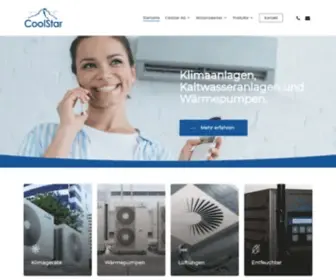 Coolstar-SChweiz.ch(Coolstar AG) Screenshot