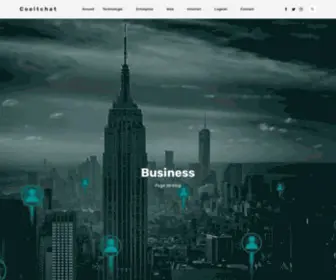 Cooltchat.fr(Un site utilisant WordPress) Screenshot