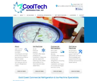 Cooltechrefrigeration.com.au(CoolTech Commercial Refrigeration Repairs & Ice Machines Gold Coast) Screenshot