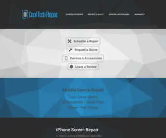 Cooltechrepair.com(IPhone Repair) Screenshot