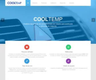 Cooltemp.com.mx(Climas y Refacciones Monterrey S.A de C.V) Screenshot