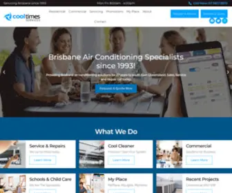 Cooltimesairconditioning.com.au(#1 Brisbane Air Conditioning Specialists Daikin) Screenshot