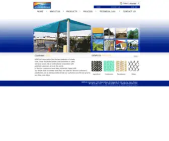 Cooltrashade.com(Genplus Shade Cloth for Commercial) Screenshot