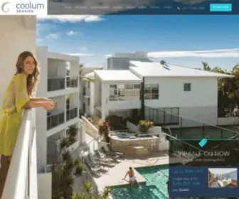 Coolumseaside.com(Coolum Seaside Resort) Screenshot