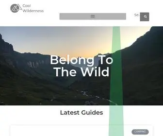 Coolwilderness.com(Cool Wilderness) Screenshot