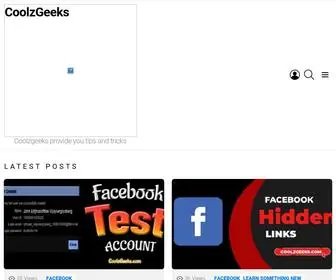 Coolzgeeks.com(We have Answers to Your Questions) Screenshot