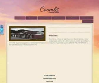 Coombsfuneralhome.ca(Coombs Funeral Home located in Placentia) Screenshot