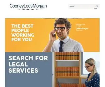 Cooneyleesmorgan.co.nz(Commercial & Private Legal Services) Screenshot