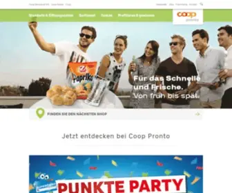 Coop-Pronto.ch(Coop Pronto) Screenshot