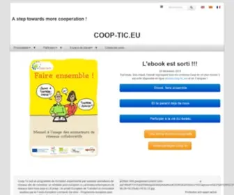 Coop-TIC.eu(Coop TIC) Screenshot
