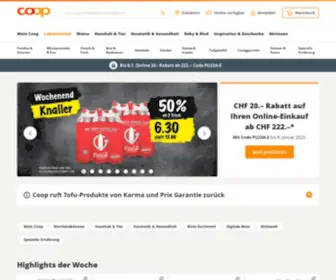 Coop.ch(Der Online) Screenshot