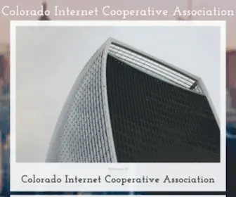 Coop.net(Colorado Internet Cooperative) Screenshot