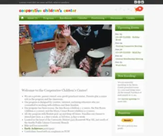 Coopchild.org(The Cooperative Children's center) Screenshot