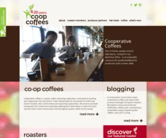 Coopcoffees.com(Coop coffees) Screenshot